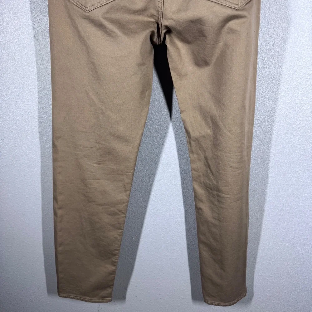 Banana Republic Travel Jean Mens 35x34 Slim Fit Khaki Tan Stretch Pants 5-Pocket